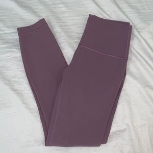 Lululemon athletica leggings 7/8 length purple